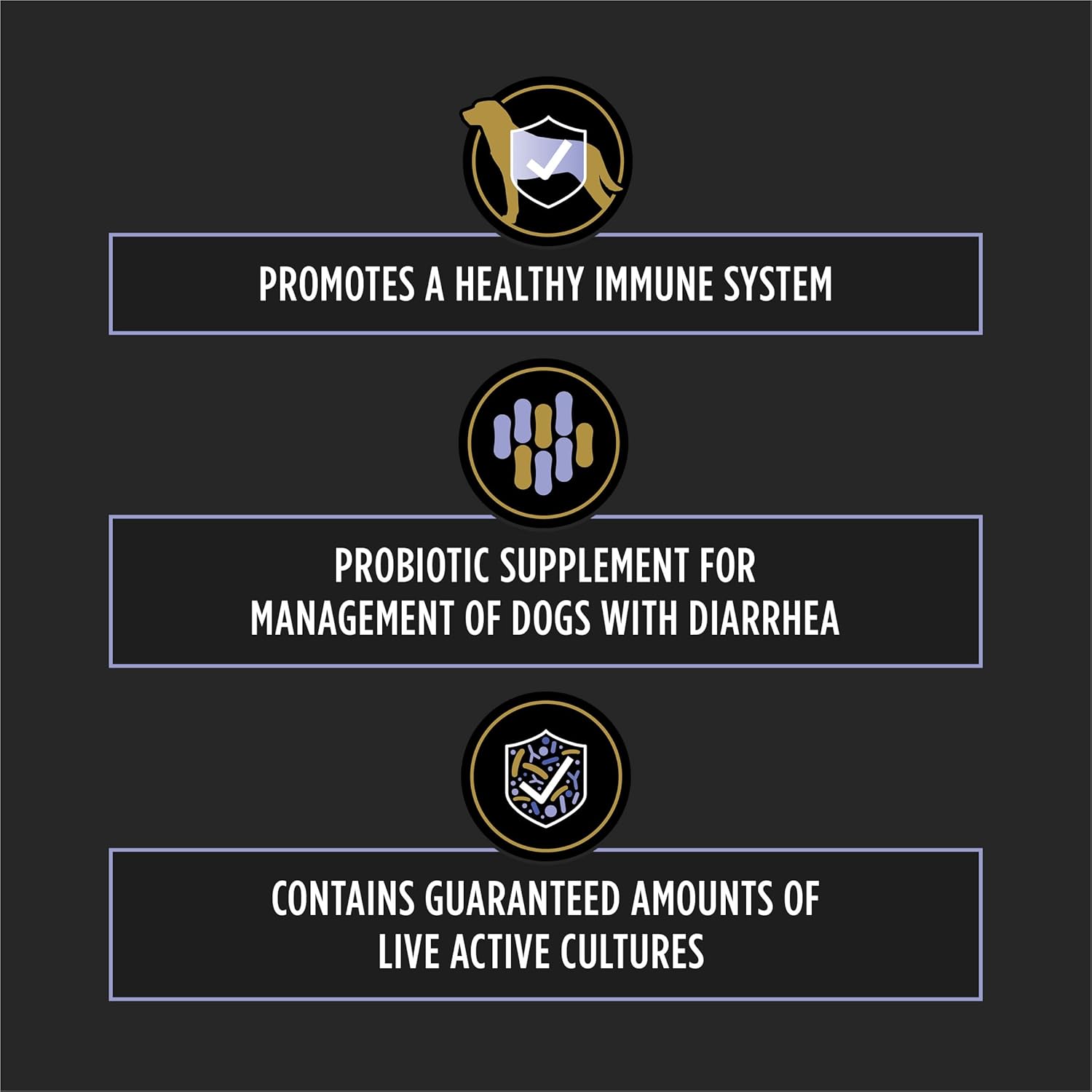 Purina Pro Plan Veterinary Diets FortiFlora Dog Probiotic Supplement - 30 Count Box, Canine Nutritional Supplement