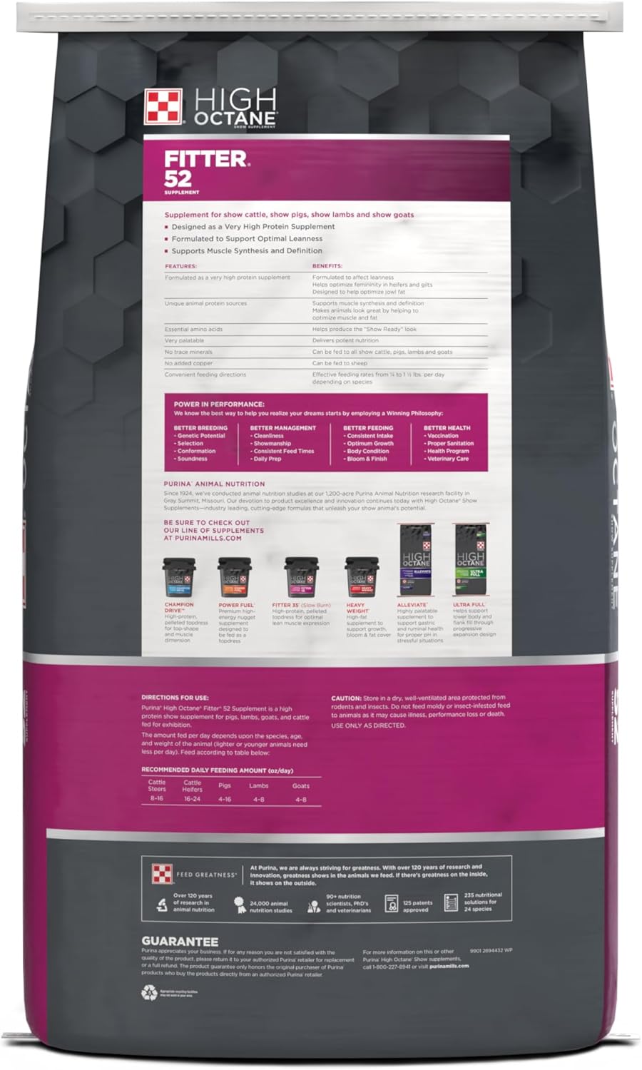 Purina Waggin' Train High Octane Fitter 52 Supplement 40 - Boost Your Pet's Performance