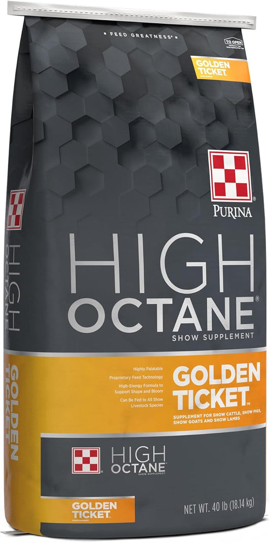 Purina Waggin' Train High Octane Golden Ticket 40lb Bag - 40 Pound Pack