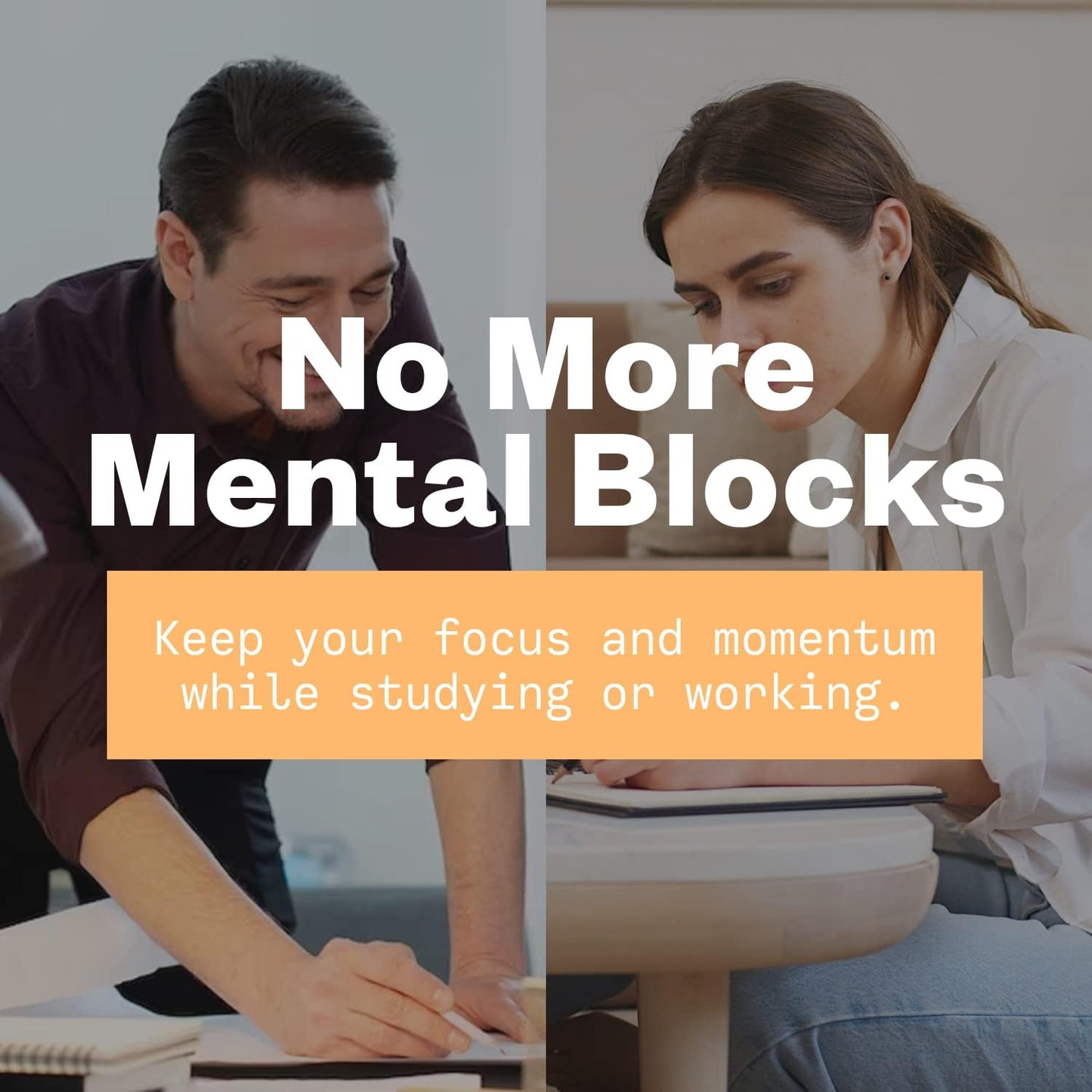 Purisure Caffeine Theanine Capsules: 100mg Caffeine + 200mg L Theanine for Energy, Workout, and Focus - Nootropic Supplement, 120 Capsules