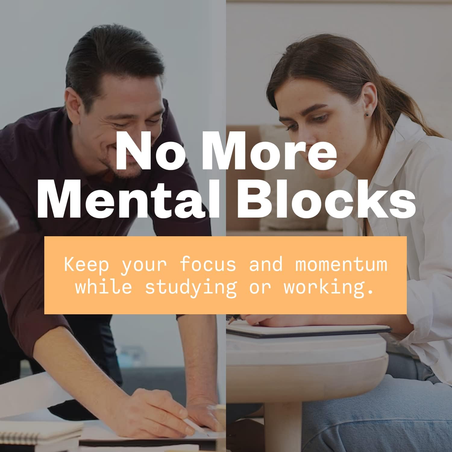 Purisure Caffeine Theanine Capsules: 100mg Caffeine + 200mg L Theanine for Energy, Workout, and Focus - Nootropic Supplement, 120 Capsules