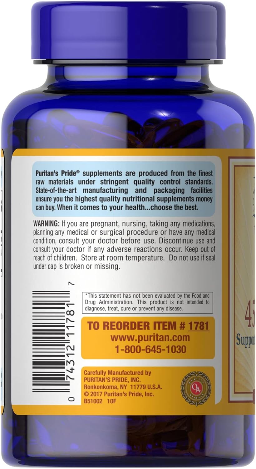 Puritan's Pride Vitamin E 450 Mg Capsules - Immune Support - 100 Count