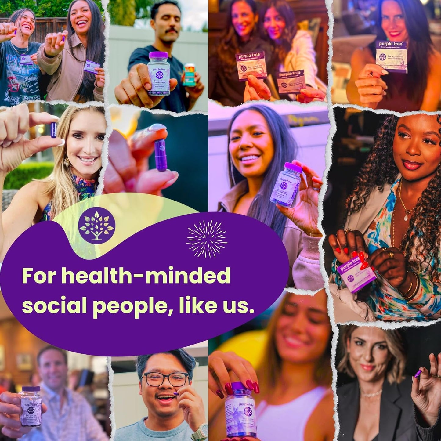 purple tree® Celebration Recovery Bundle: 120 Pills for Next Day Wellness | Post-Party Vitamin Combo