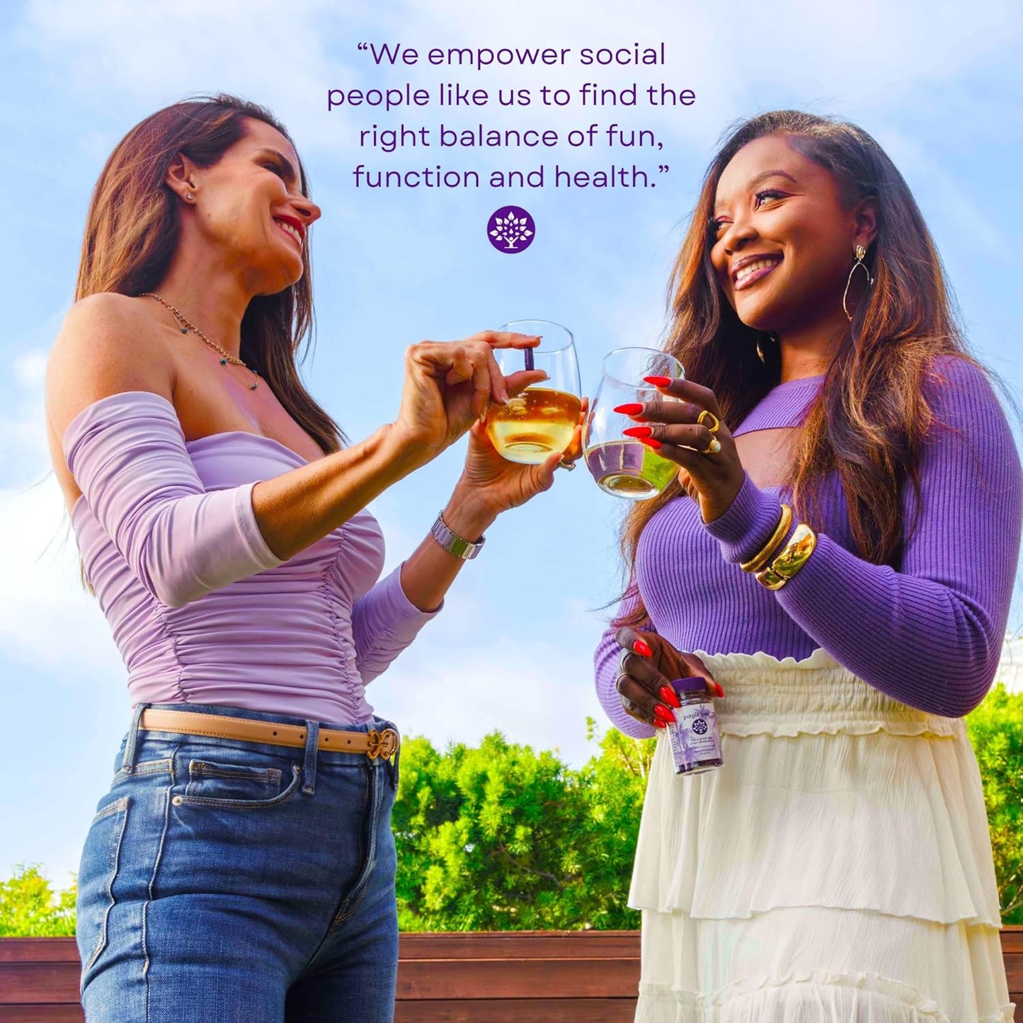 purple tree Post-Celebration Wellness Supplement - Replenish & Feel Your Best with Ashwagandha, Ginger, Peppermint, Milk Thistle, Electrolytes, Vitamins - 30 Pills for Next Day Recovery