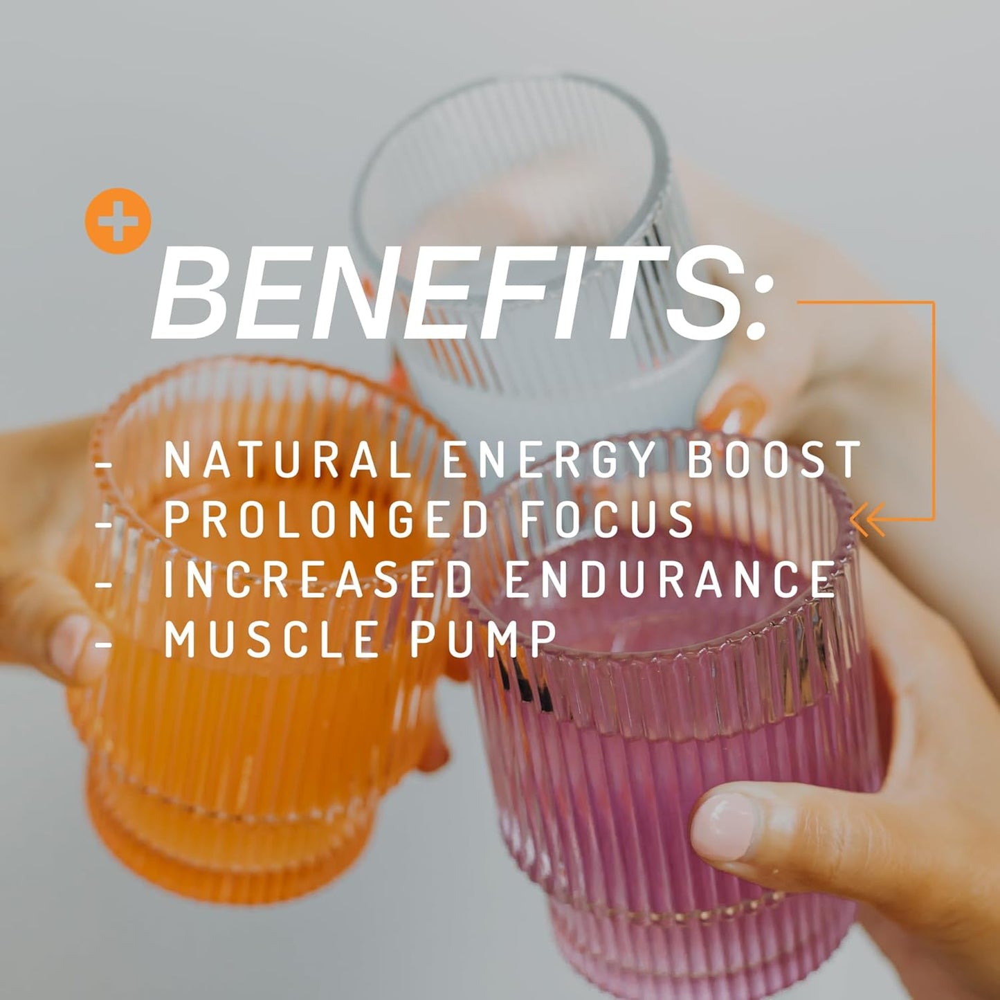 PWDRS PRE Pre-Workout Powder Supplement - Boost Energy, Focus, and Endurance with Caffeine (Orange Dreamsicle Flavor)