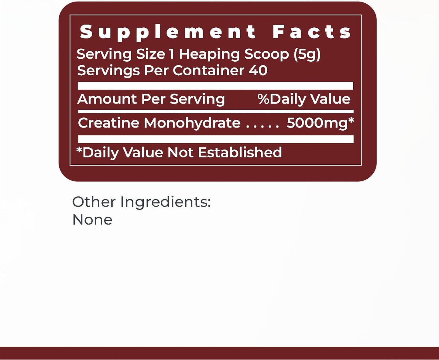 Quantum Nutrition Labs Creatine Monohydrate Powder - Unflavored Vegan Friendly Formula - 7.8 oz (40 Servings)