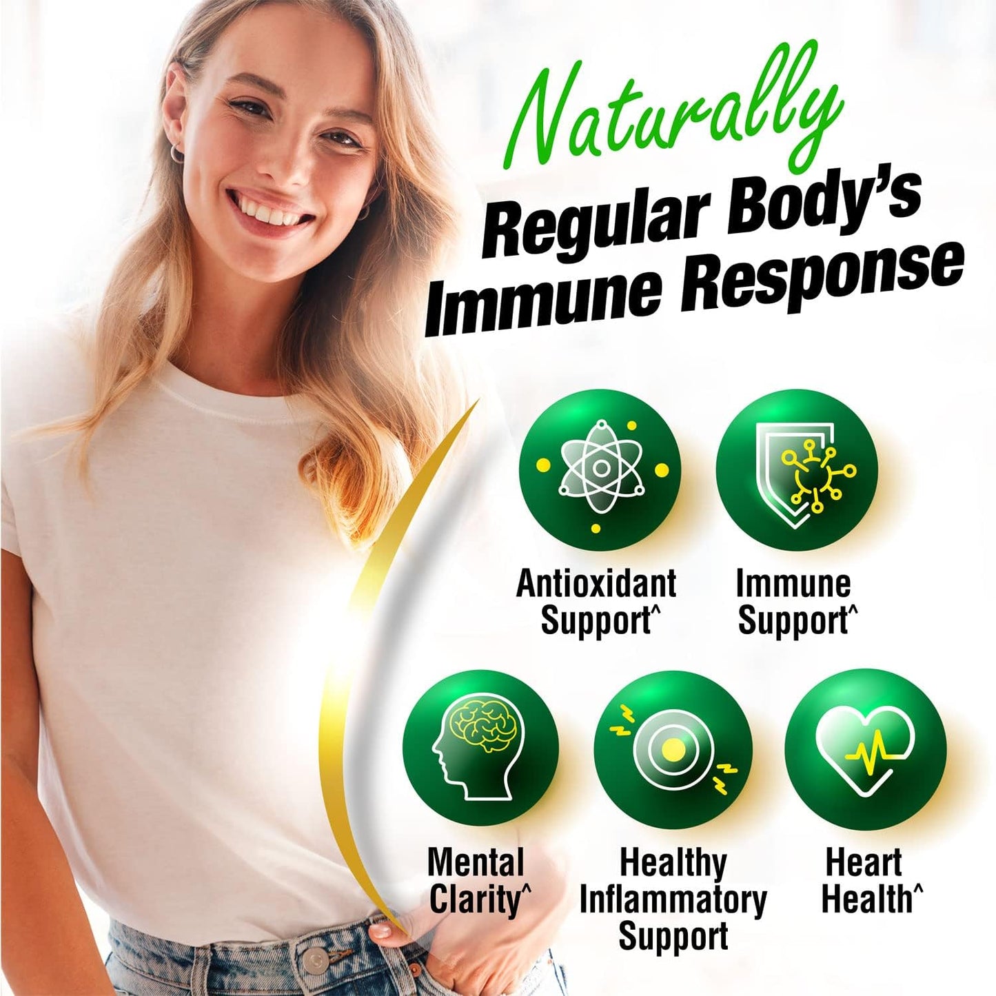 Quercetin SunActive IsoQ Bioflavonoids with Vitamin C - Immune Boost, Allergy Relief, Sinus & Cardio Support - 60 Capsules