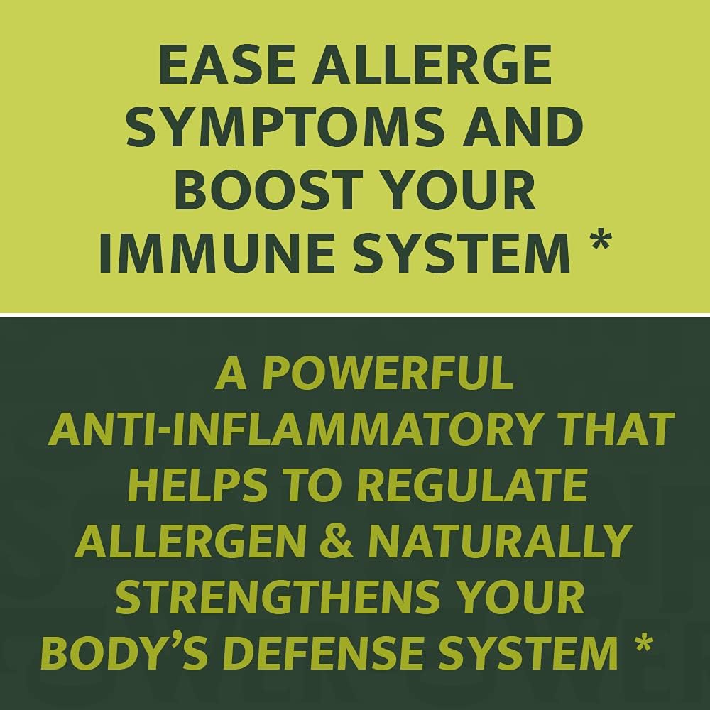 Quercetin with Vitamin C, Zinc, and Bromelain Capsules - 500mg - 120 Veggie Caps - Non-GMO, Gluten-Free, Vegan - 2 Month Supply