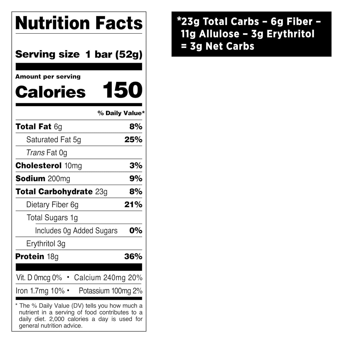 Quest Nutrition Cookies & Cream Hero Protein Bar - 12 Count, 18g Protein, 1g Sugar, Gluten Free, Keto Friendly