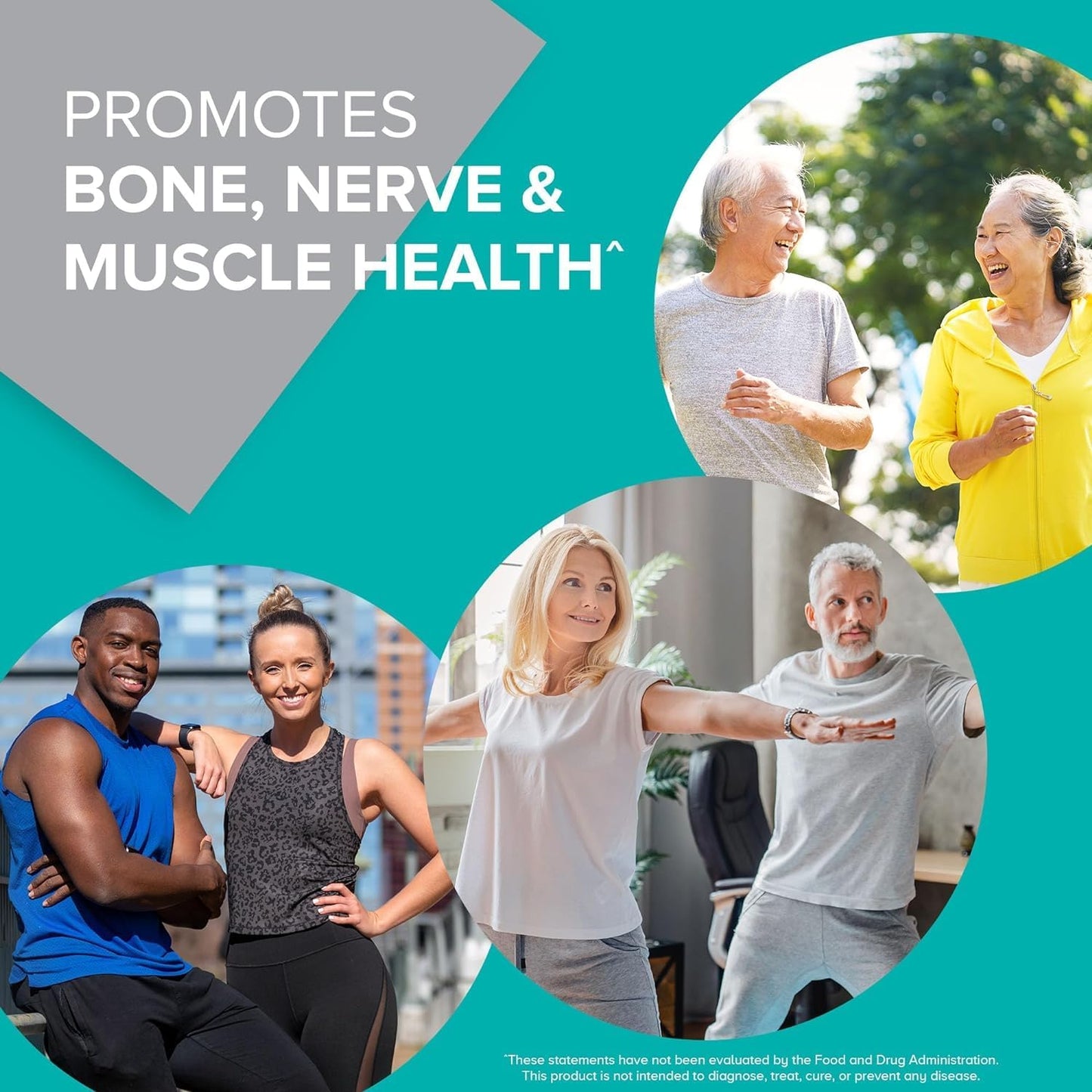 Qunol CoQ10 100mg Softgels 4 Month Supply + Magnesium Glycinate Capsules 420mg 180 Count, High Absorption Bundle