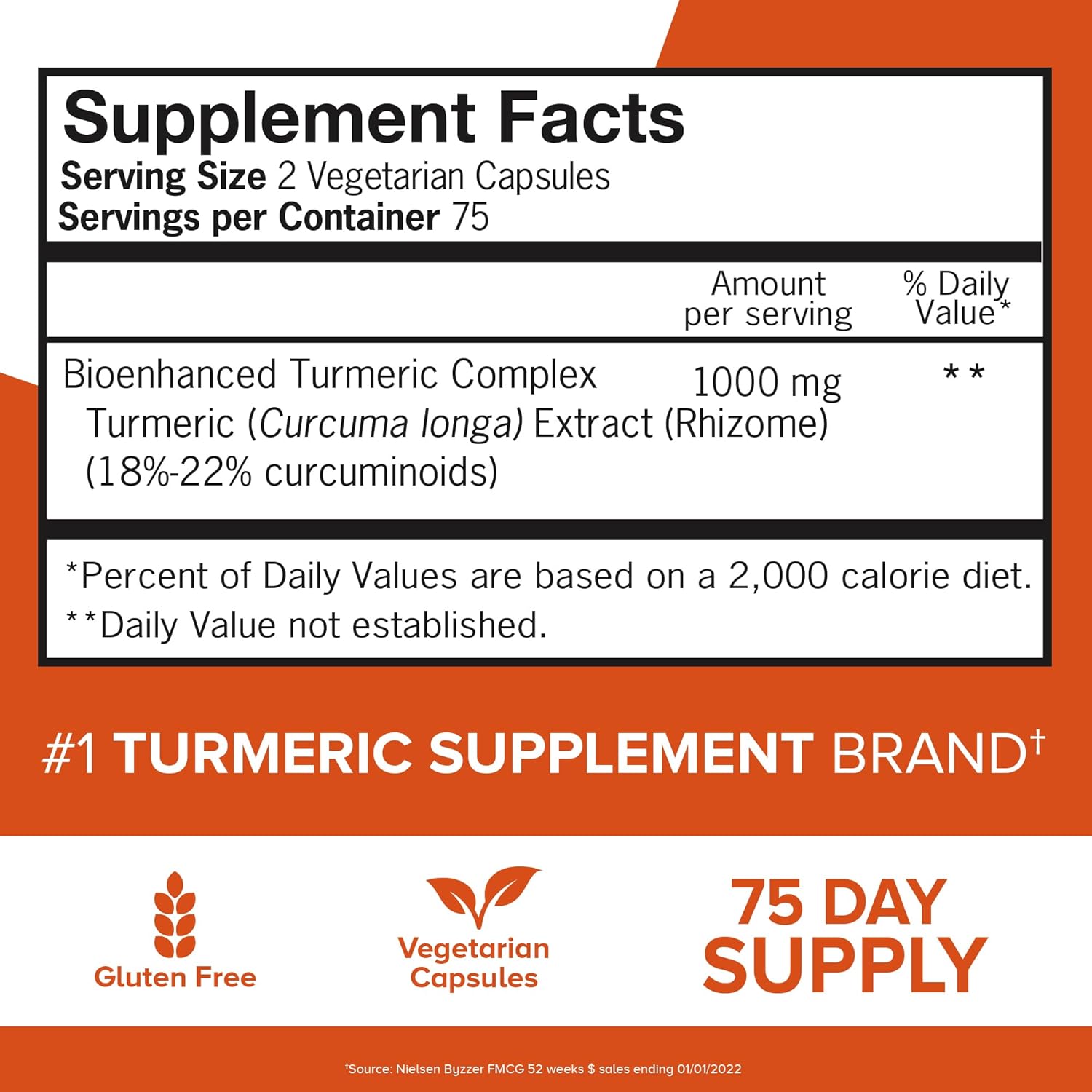 Qunol Turmeric Curcumin Supplement, 1000mg, High Absorption, Joint Support, Extra Strength Capsules, 150 Count - Best Turmeric Supplement