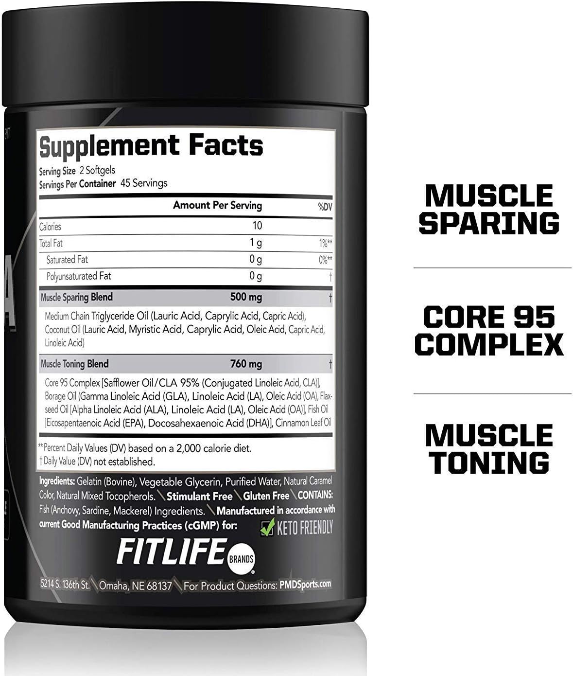 Rainbow Sherbet Pre Workout Bundle: Caffeine Free Pump Fuel & Omega Cuts Elite Healthy Weight Support - 30 Servings & 90 Softgels