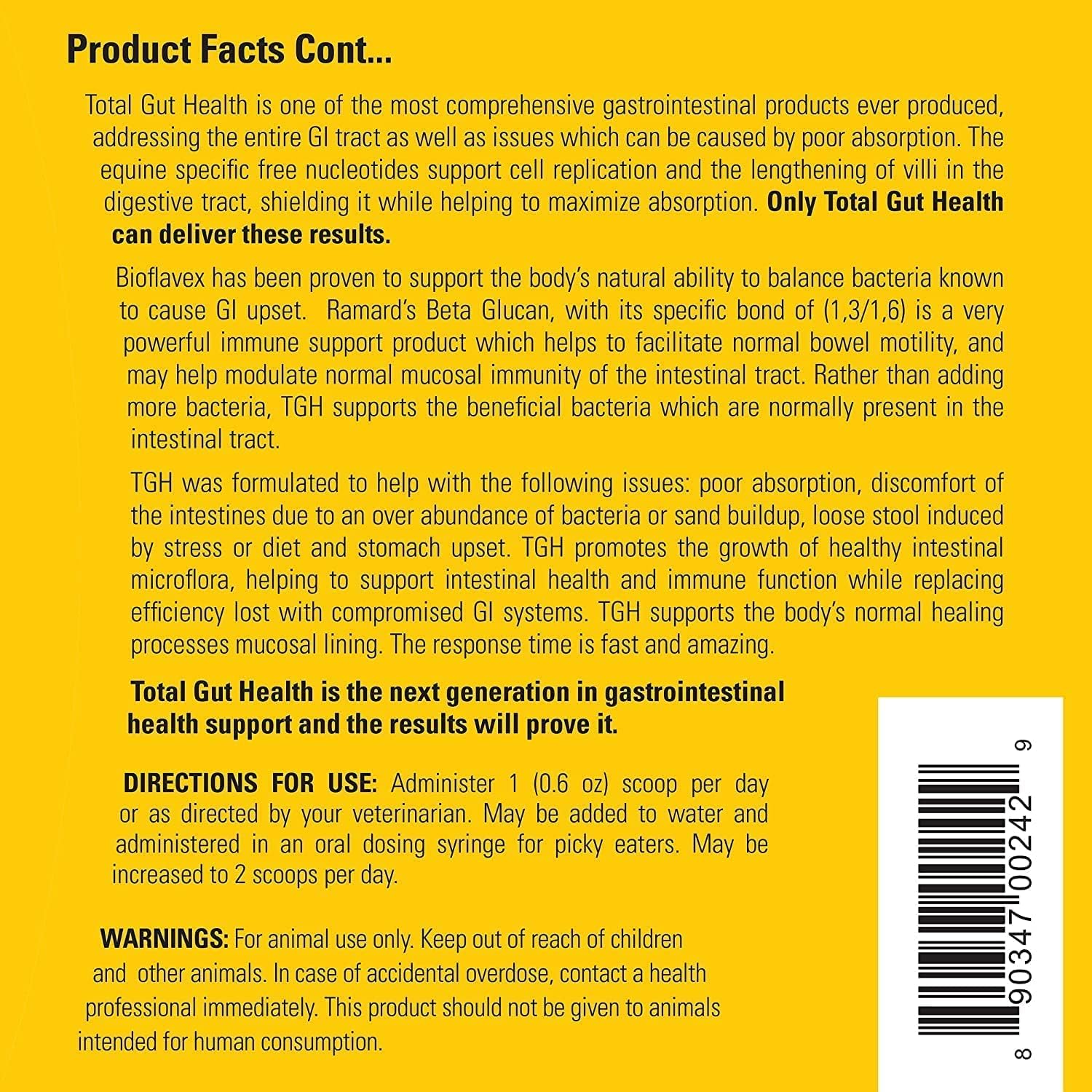 Ramard Total Calm and Focus Supplement for Horses - Magnesium & Calming Formula for Horse Show, Training, Performance - Mental Alertness, Drowsiness-Free, Show Safe - Perfect Prep - 1 Pack