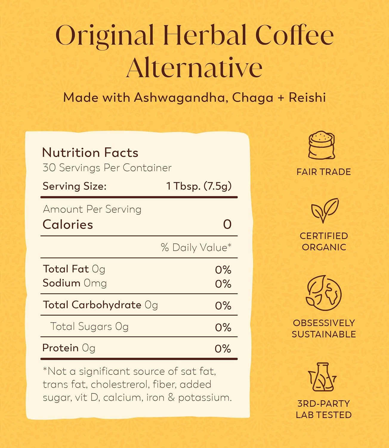 Rasa Koffee Original Adaptogenic Coffee Alternative & Crème de la Creamer Bundle - Vegan Ayurvedic Mushroom Wellness Tonic with Adaptogen Powdered Non-Dairy Creamer containing MCT Oil for Whole 30 and Keto Diets (30 Servings)