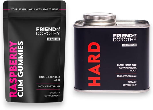 Raspberry Gummies and Hard 120 Bundle - Boost Your Wellness with Natural Supplements - 2 Month Kit