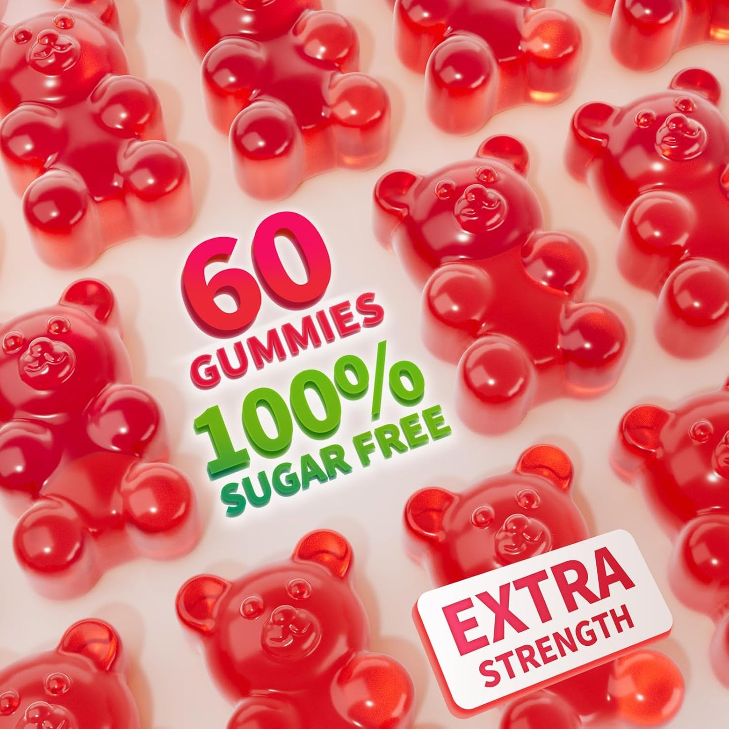 Raspberry Magnesium Gummies with Potassium, Vitamins D, C, B6 - Body Support Supplement for Adults, 30 Days Supply