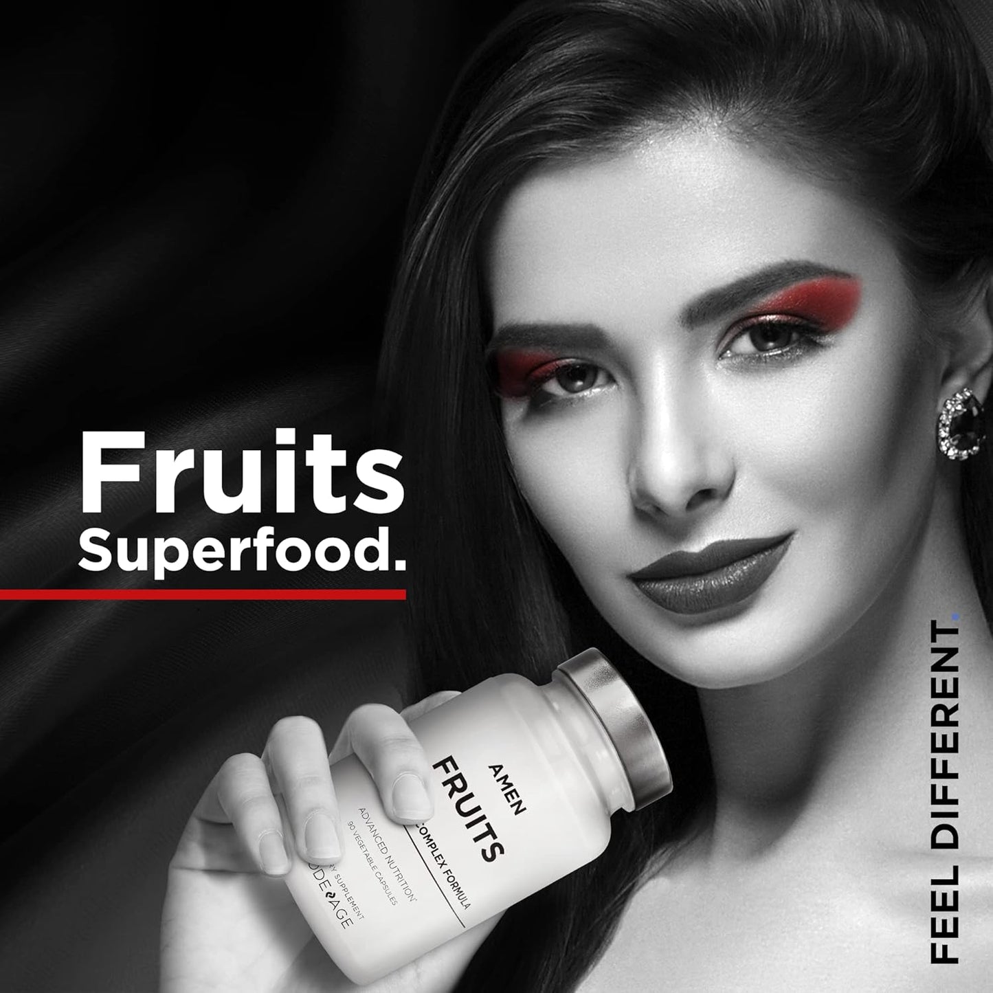 Raw Multivitamin with Over 20 Whole Fruit Extracts, Berries, Antioxidant Polyphenols, and Flavonoids - Tropical Fruits Supplement - Non-GMO - 90 Capsules