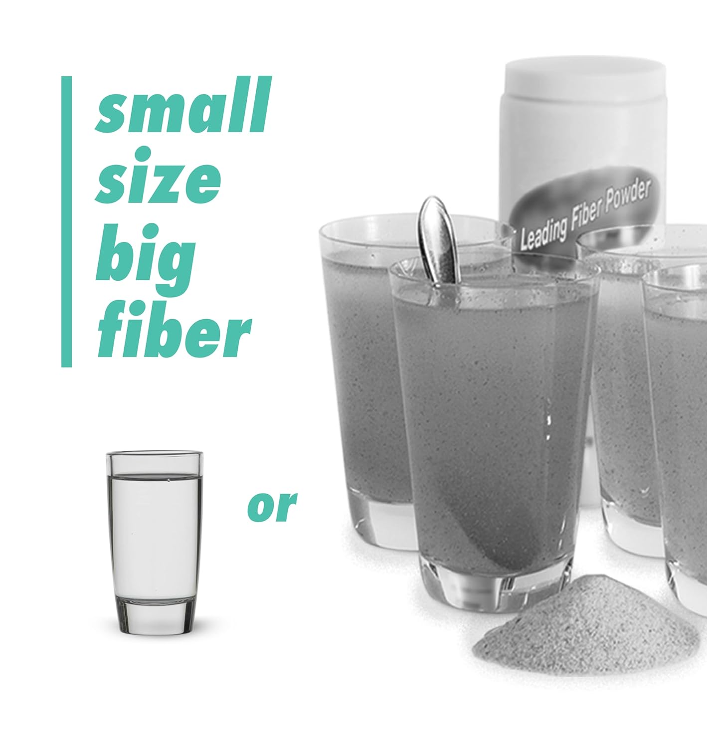 Ready Fiber Liquid Supplement for Women, Men, Kids - 15oz Unflavored Prebiotic Fiber - Easy Alternative to Gummies, Powders, Pills
