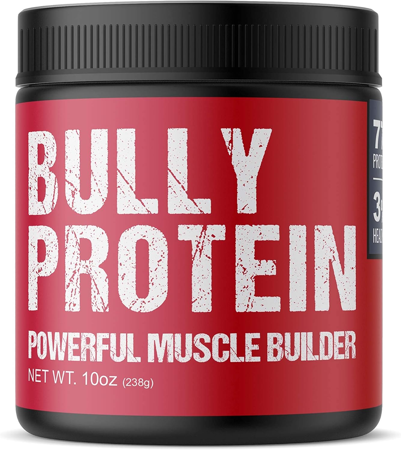 Real Meat Bully Protein Powder for Dogs - Muscle Building Supplement - 283mg Pure Protein - Pitbull Muscle Bulker - 30 Day Supply