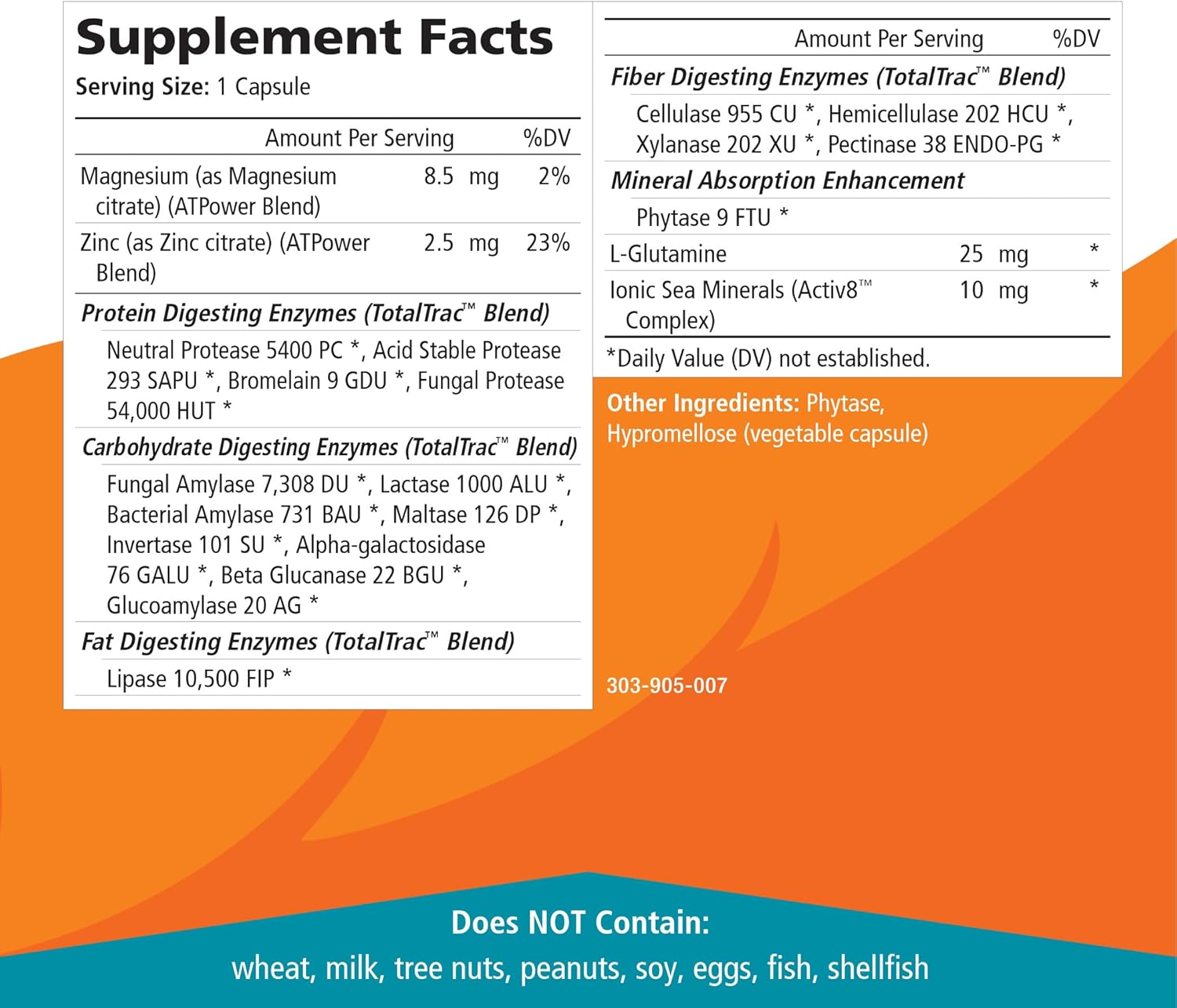Real-Zymes™ KETO Digestive Enzymes Supplement with Probiotics - Natural Relief for Bloating, Gas, Diarrhea, IBS - 30 Capsules