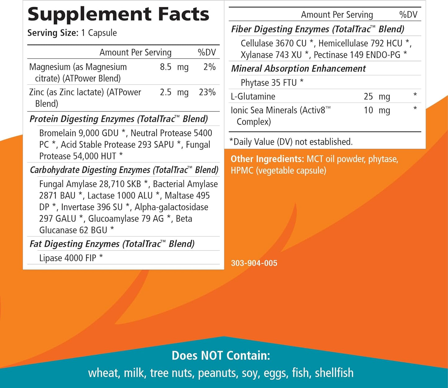 Real-Zymes™ OMNIVORE Digestive Enzymes Supplement with Probiotics - Natural Relief for Digestive Issues - 90 Capsules