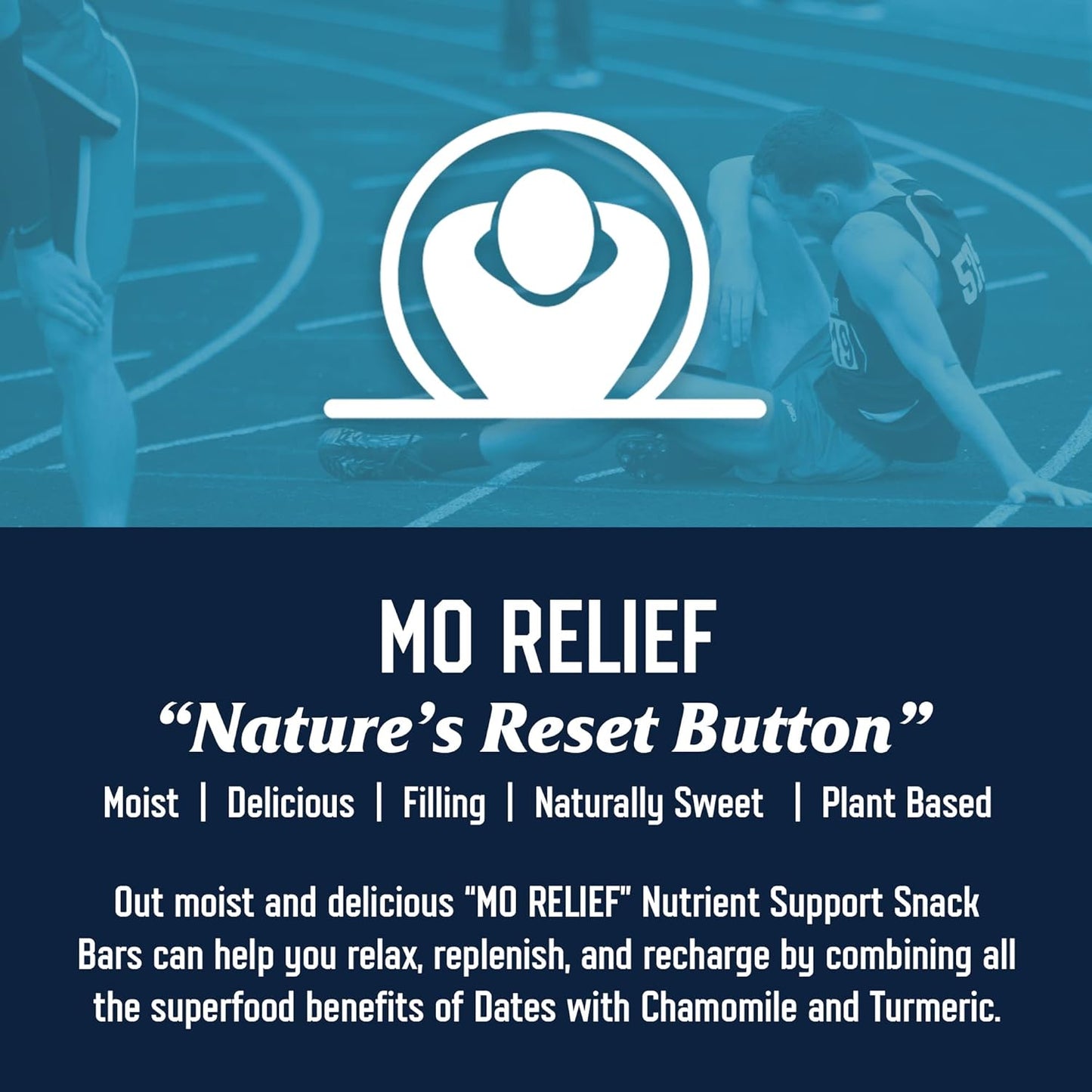 Recovery Snack Bars - All-Natural Superfood Bar for Post-Workout Nutrient Support - 12 Bars (Peanut Butter)