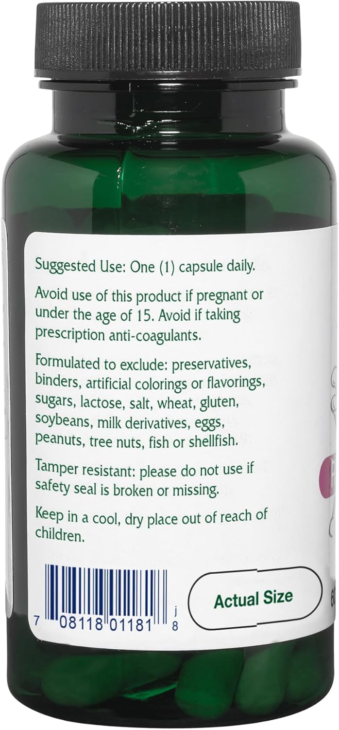 Red Clover Blossom and Leaf Extract 500mg - Menopause Relief Support for Women - 60 Capsules, 2 Month Supply - Non-GMO, Gluten Free, Vegan Supplement
