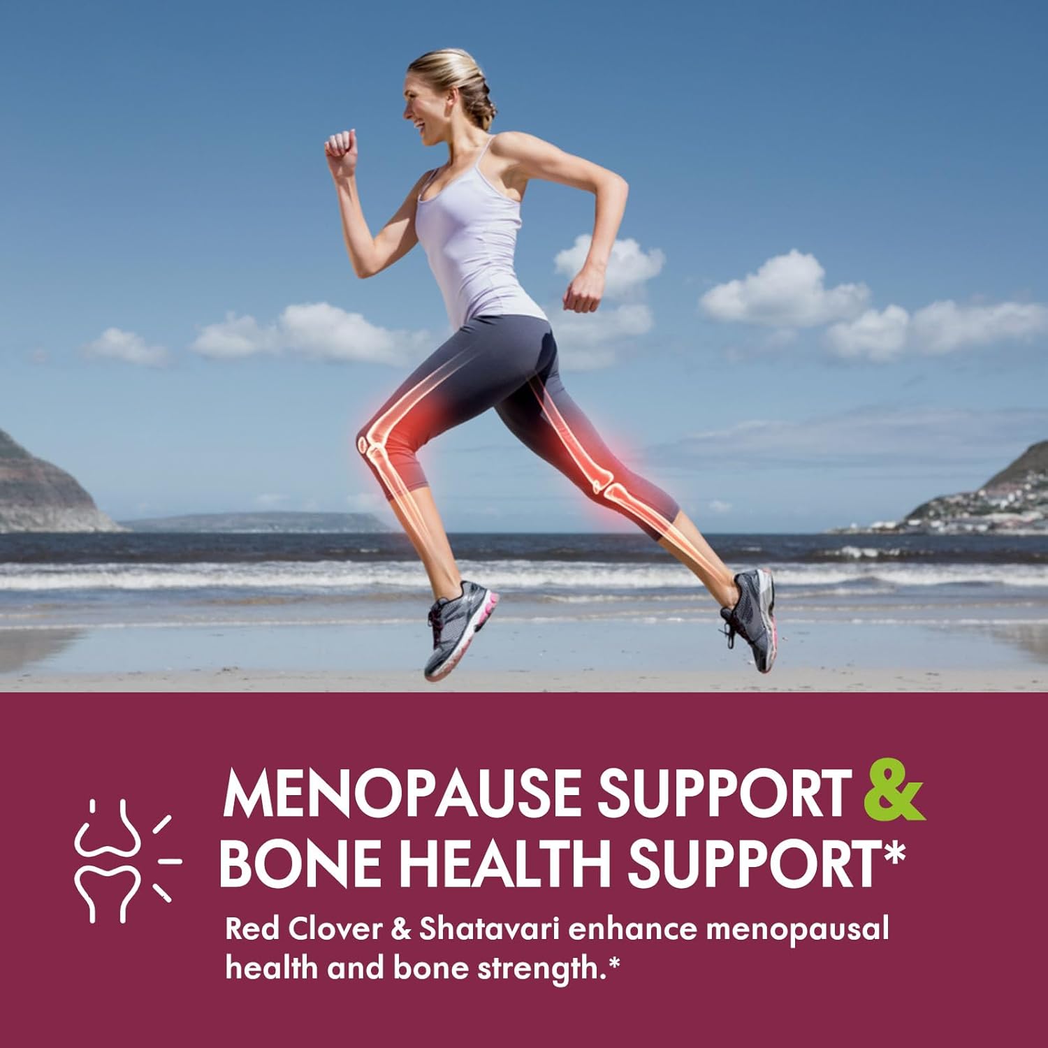 Red Clover Blossoms Capsules for Hormone Harmony & Menopause Relief - Herbal Supplements with Black Cohosh & Wild Yam Extract - 90 Count