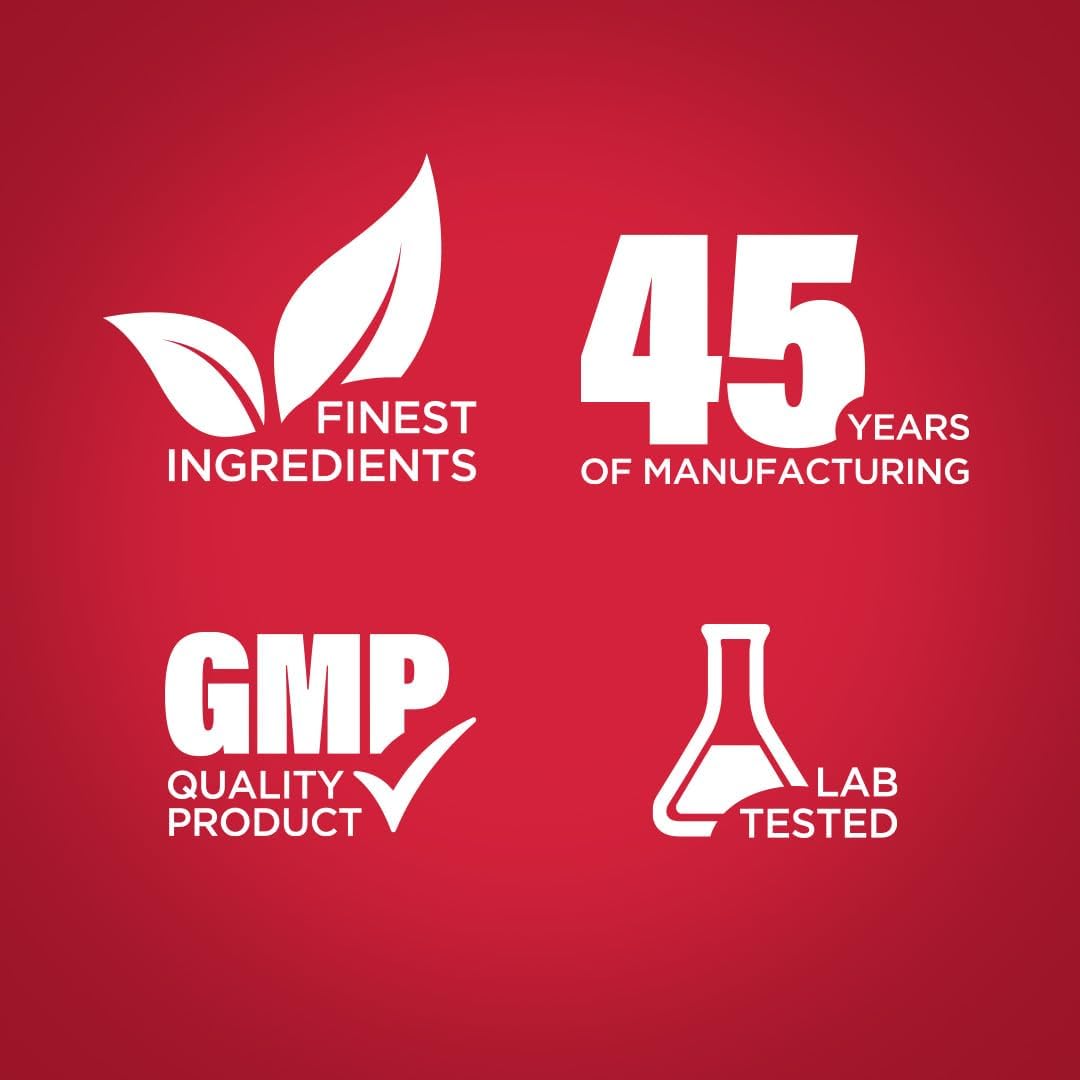 Red Yeast Rice Capsules - 600mg with Policosanol | Non-GMO & Gluten Free Supplement | 150 Count