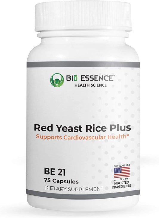 Red Yeast Rice Plus Dietary Supplement - 1 Pack by Bio Essence