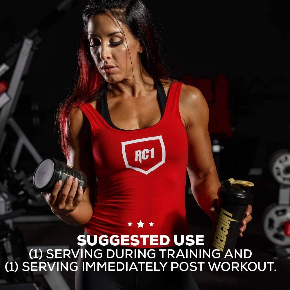 REDCON1 Grunt EAAs, Cherry Lime Flavor - Sugar-Free, Keto-Friendly Post-Workout Powder with 9 Essential Amino Acids for Training and Recovery (30 Servings)