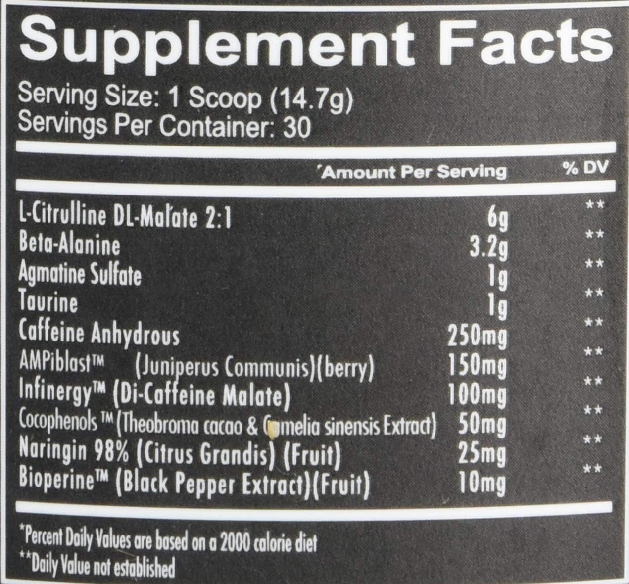 REDCON1 Total War Preworkout - High Caffeine Pre Workout with Amino Acids for Increased Pump, Energy, and Endurance - Sour Gummy Bear Flavor, 30 Servings