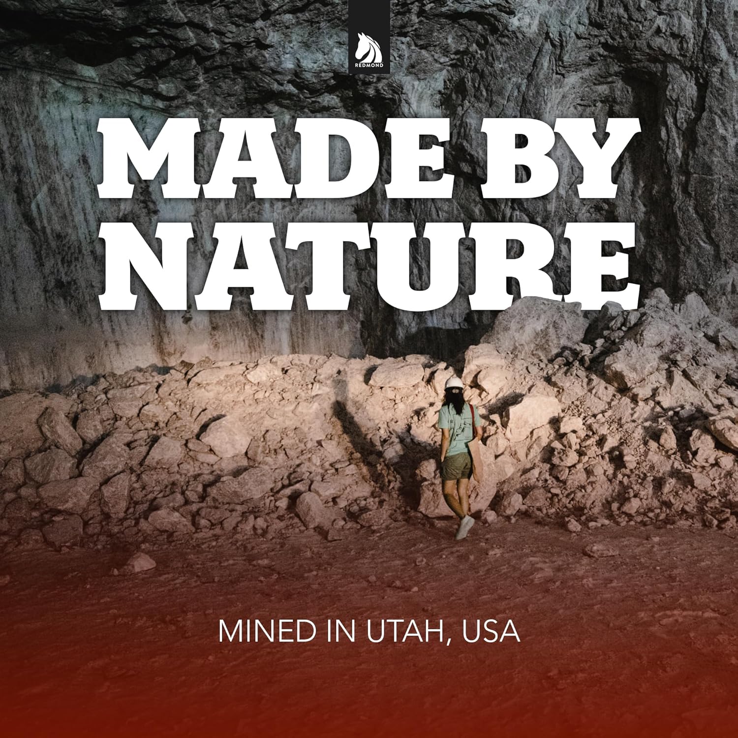 Redmond Daily Red Crushed Loose Minerals: Horse Mineral Salt + Electrolyte Supplement