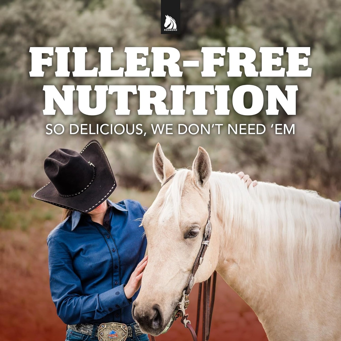 Redmond Daily Red Crushed Loose Minerals: Horse Mineral Salt + Electrolyte Supplement