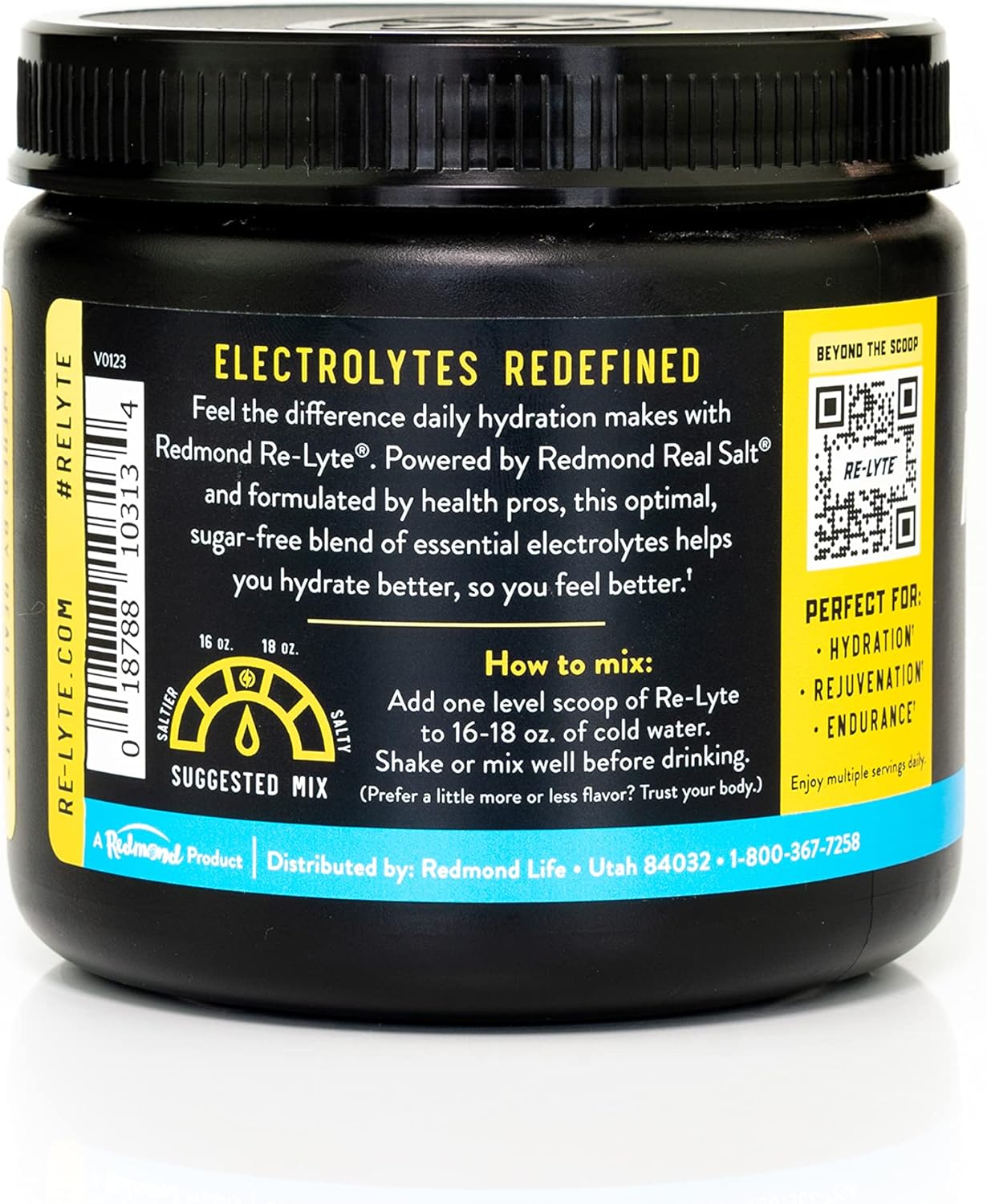 REDMOND Re-Lyte Pina Colada Electrolyte Mix Powder for Hydration Boost