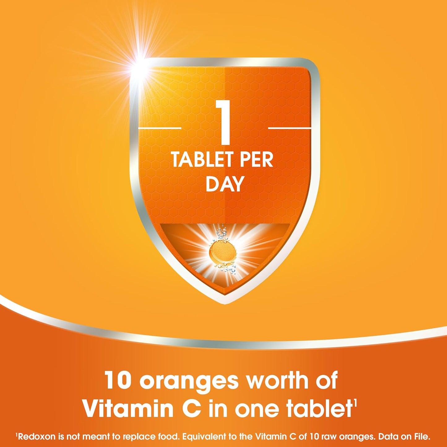 Redoxon Orange Vitamin C Effervescent Tablets - 15 Tablets