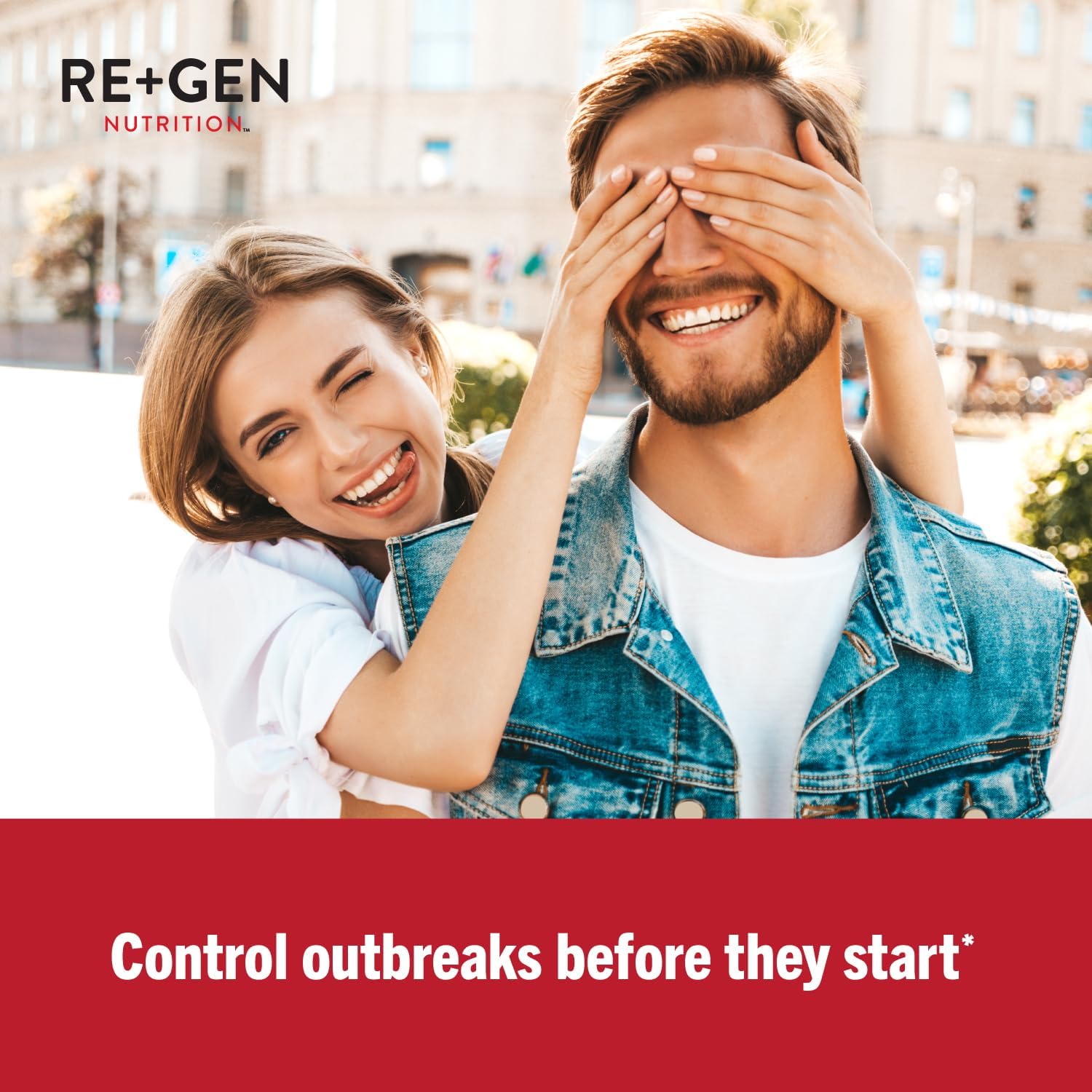 Re+Gen Nutrition Immune Support Supplement with Zinc, Vitamin C, L lysine & Oregano Oil - 120 Capsules for Strong Immunity in Men & Women