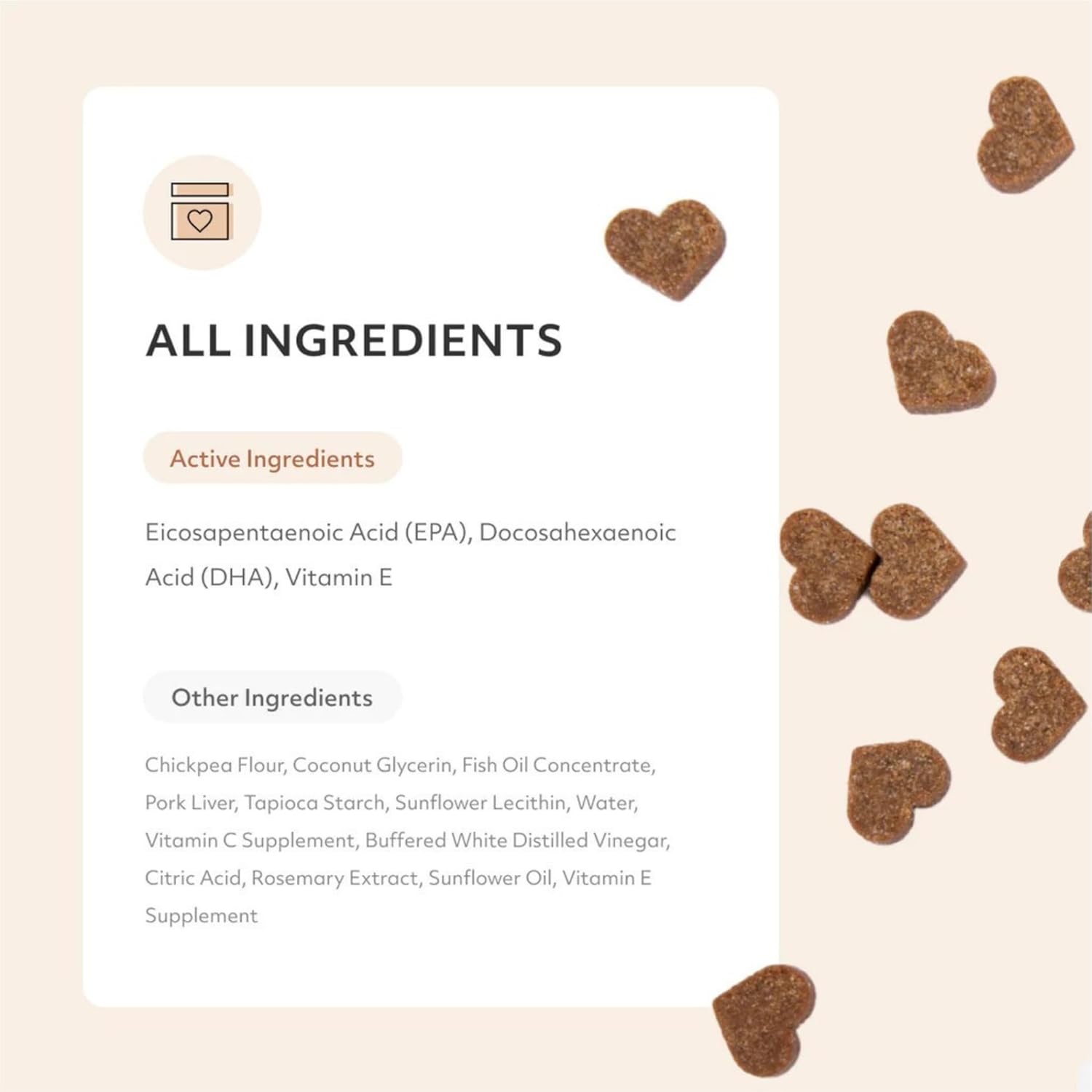 Reggie Evening Skin and Coat Supplements - Ideal for Dogs of All Ages, Breeds, and Sizes - Relieves Itchy/Dry/Flaky Skin & Shedding - 60 Soft Chews - Made in USA