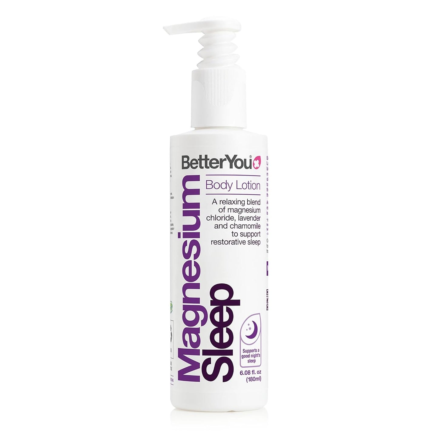 Relax & Relieve with BetterYou Magnesium Sleep Body Lotion - Lavender & Chamomile Blend - 6.08 oz