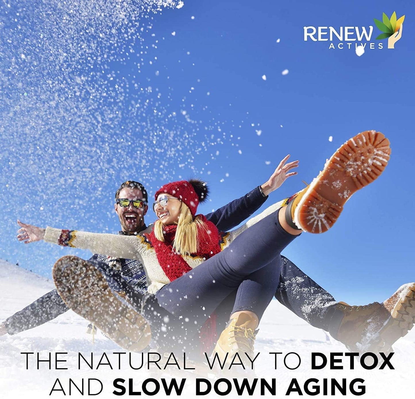 Renew Actives Activated Charcoal Supplement - Natural Digestive Support & Teeth Whitening Formula - 60 Capsules