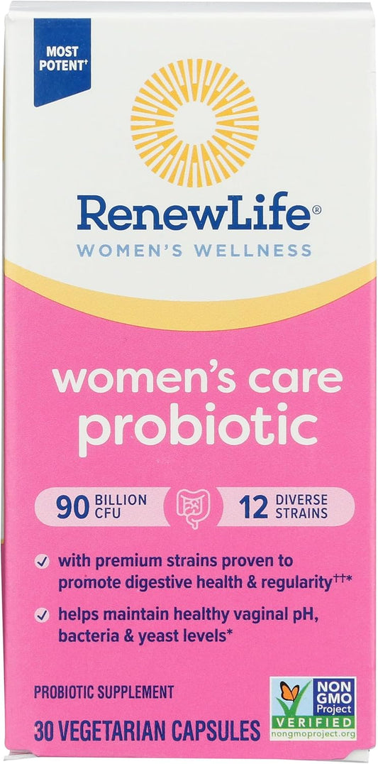 Renew Life Women's Ultimate Flora Probiotic 90 Billion CFU Supplement