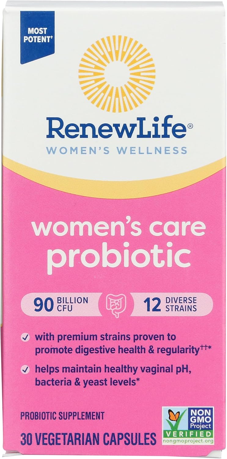 Renew Life Women's Ultimate Flora Probiotic 90 Billion CFU Supplement