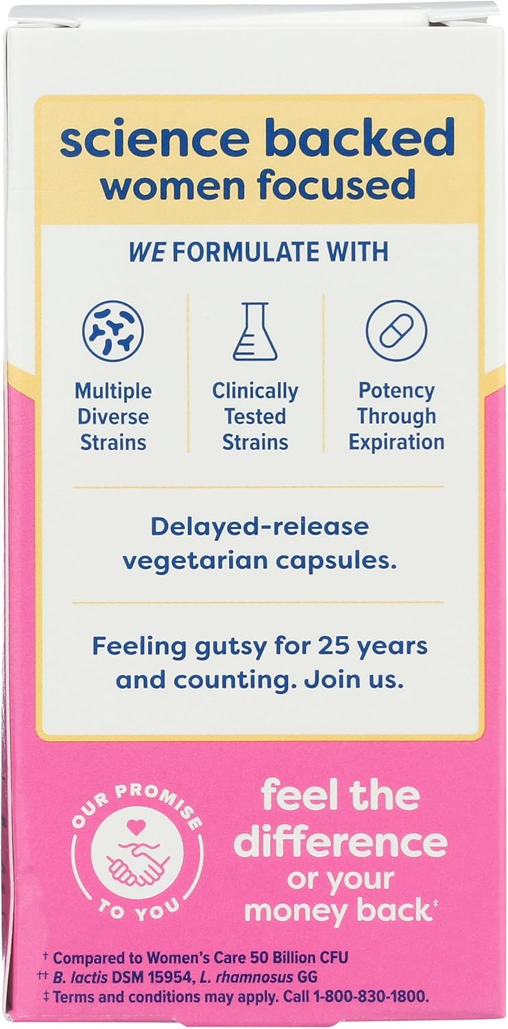 Renew Life Women's Ultimate Flora Probiotic 90 Billion CFU Supplement