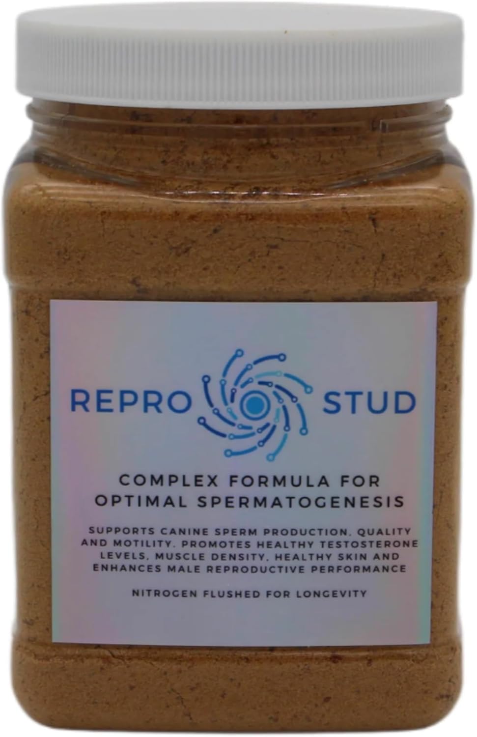 ReproStud Max™ Canine Sperm Enhancer Supplement for Male Dogs - Advanced Formula for Optimal Reproductive Cell Production - Vital Support for Dog Breeding - 1 Bottle