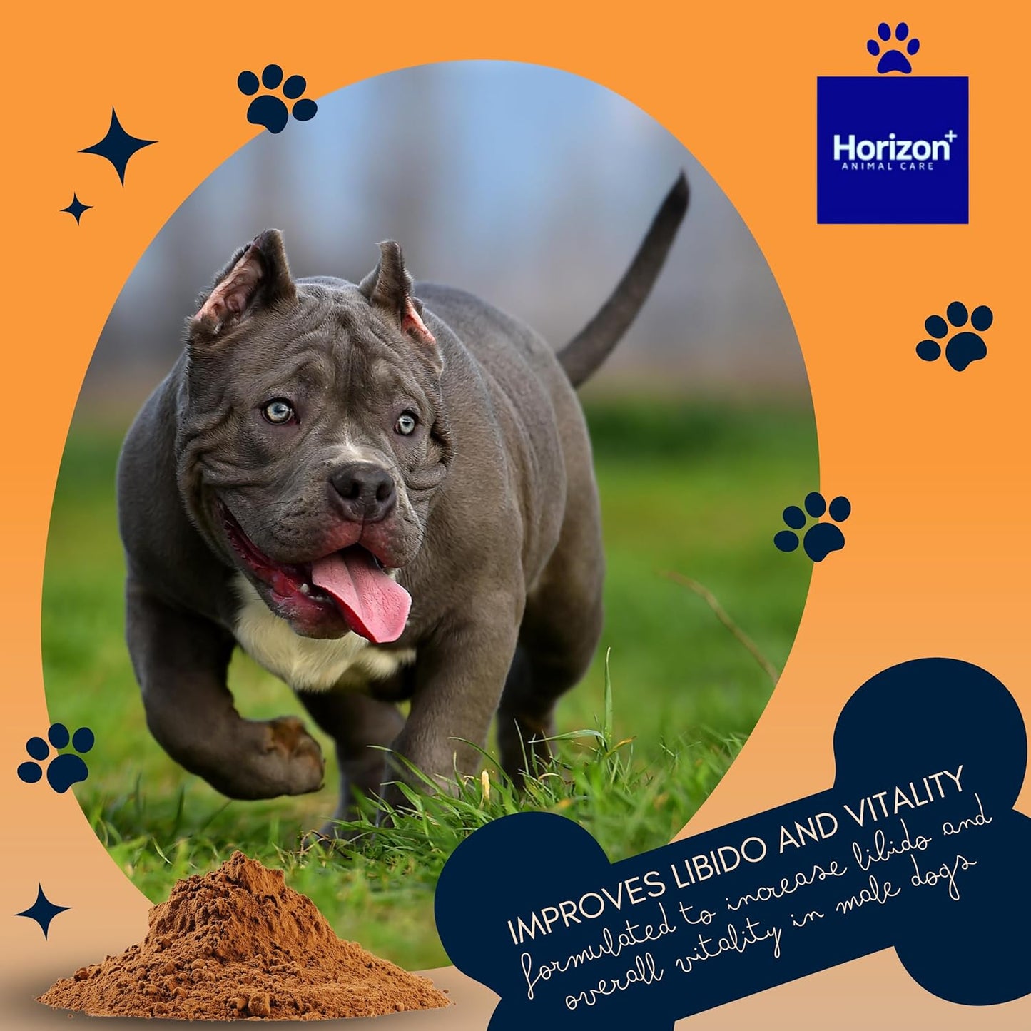 ReproStud Max™ Canine Sperm Enhancer Supplement for Male Dogs - Advanced Formula for Optimal Reproductive Cell Production - Vital Support for Dog Breeding - 1 Bottle