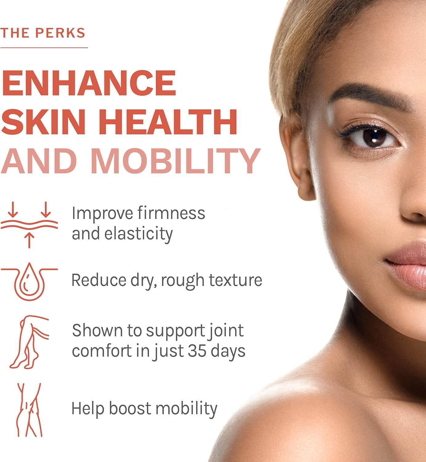 Reserveage Beauty Collagen Booster Supplement for Skin & Joint Health - 120 Capsules