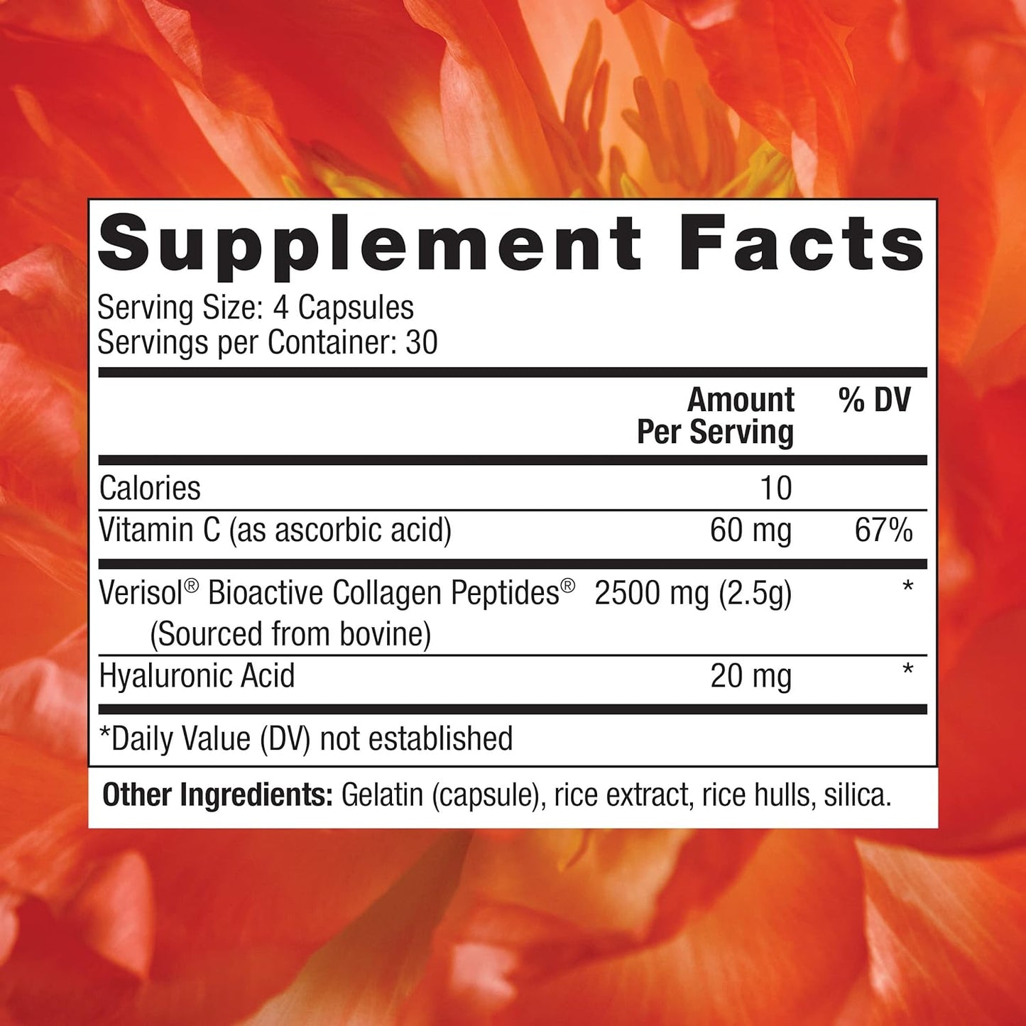 Reserveage Beauty Collagen Replenish Supplement - Supports Skin Care, Hair Growth, and Elastin Production - 120 Capsules