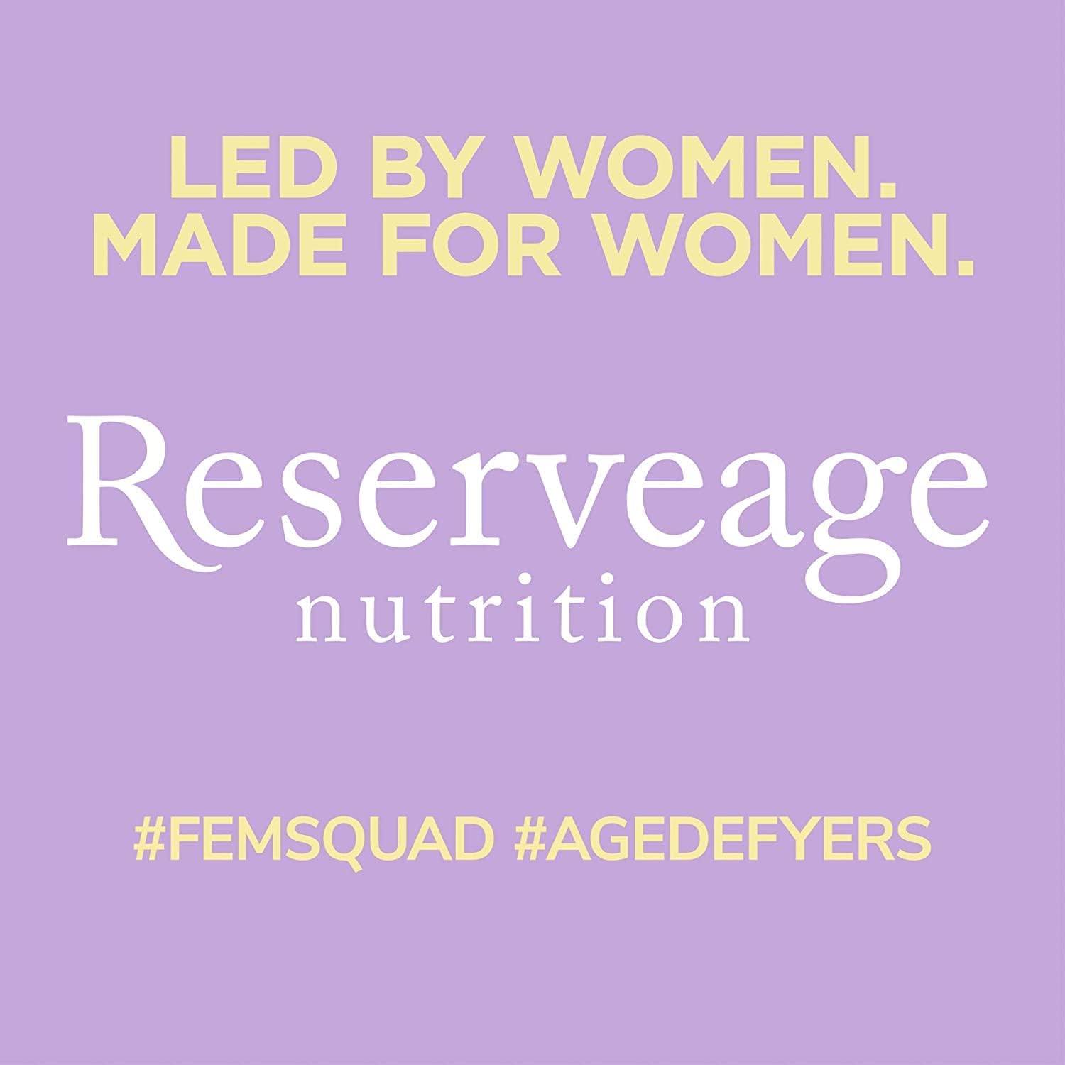 Reserveage Beauty Resveratrol Gummies 100mg - Vegan Antioxidant Supplement for Heart Health & Healthy Aging