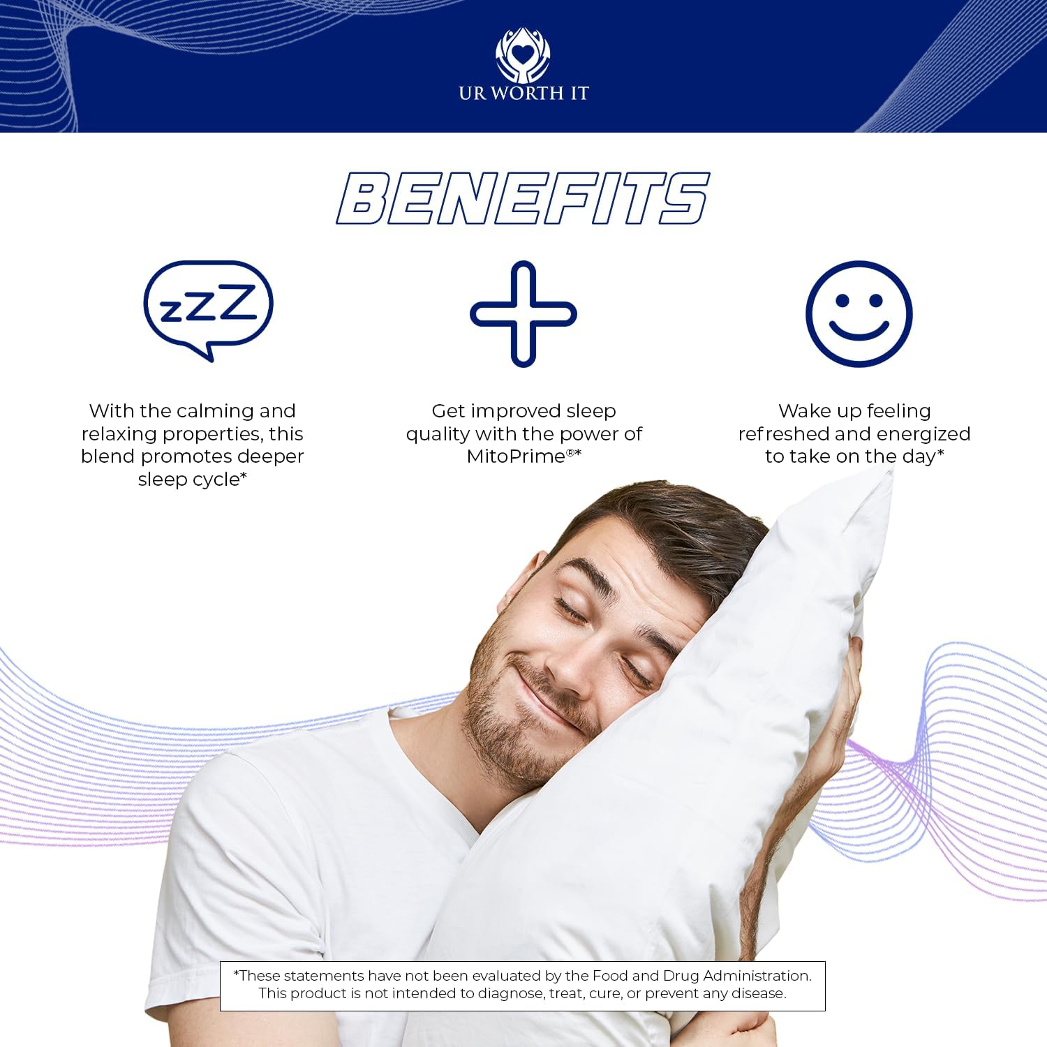 Restful Sleep Capsules with Valerian Root, GABA, L-Theanine & Chamomile - 30 Count