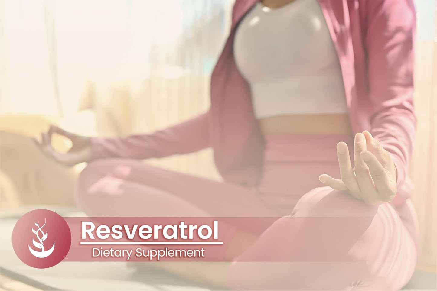 Resveratrol Capsules with Pure Original Ingredients (100 Count), Lab Verified, No Additives